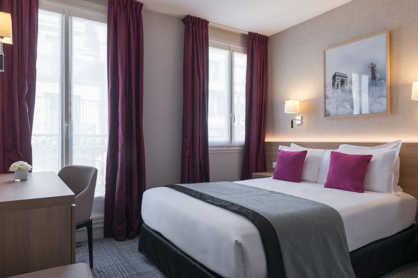 Chambre classique - hôtel magda champs-élysées (3) Chambre classique - hôtel magda champs-élysées (3)